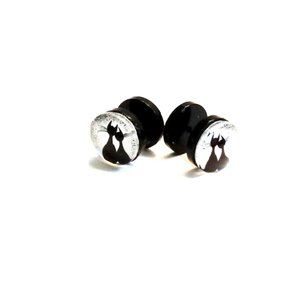 FELINE FINE Black Titanium Cheater Plugs